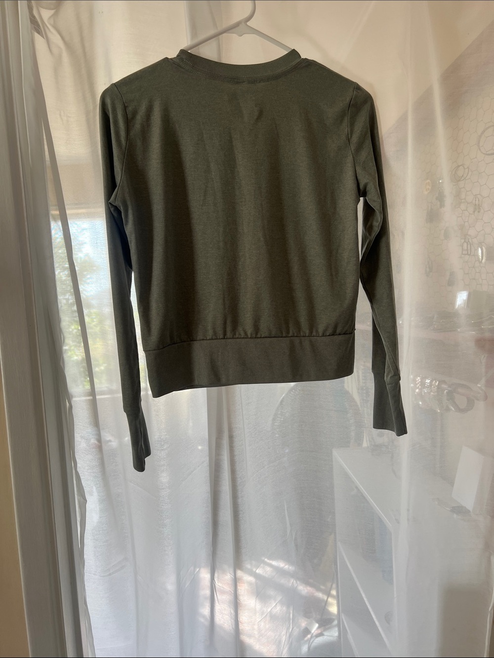 Vuori Daydream Crew Marsh Heathered size XX-Small - Picture 3 of 5